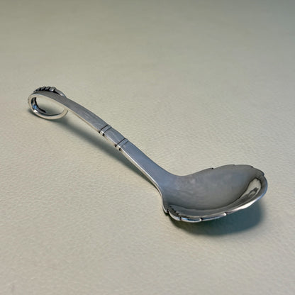Estate Georg Jensen Sterling Silver Ornamental Small Nut Spoon No. 41