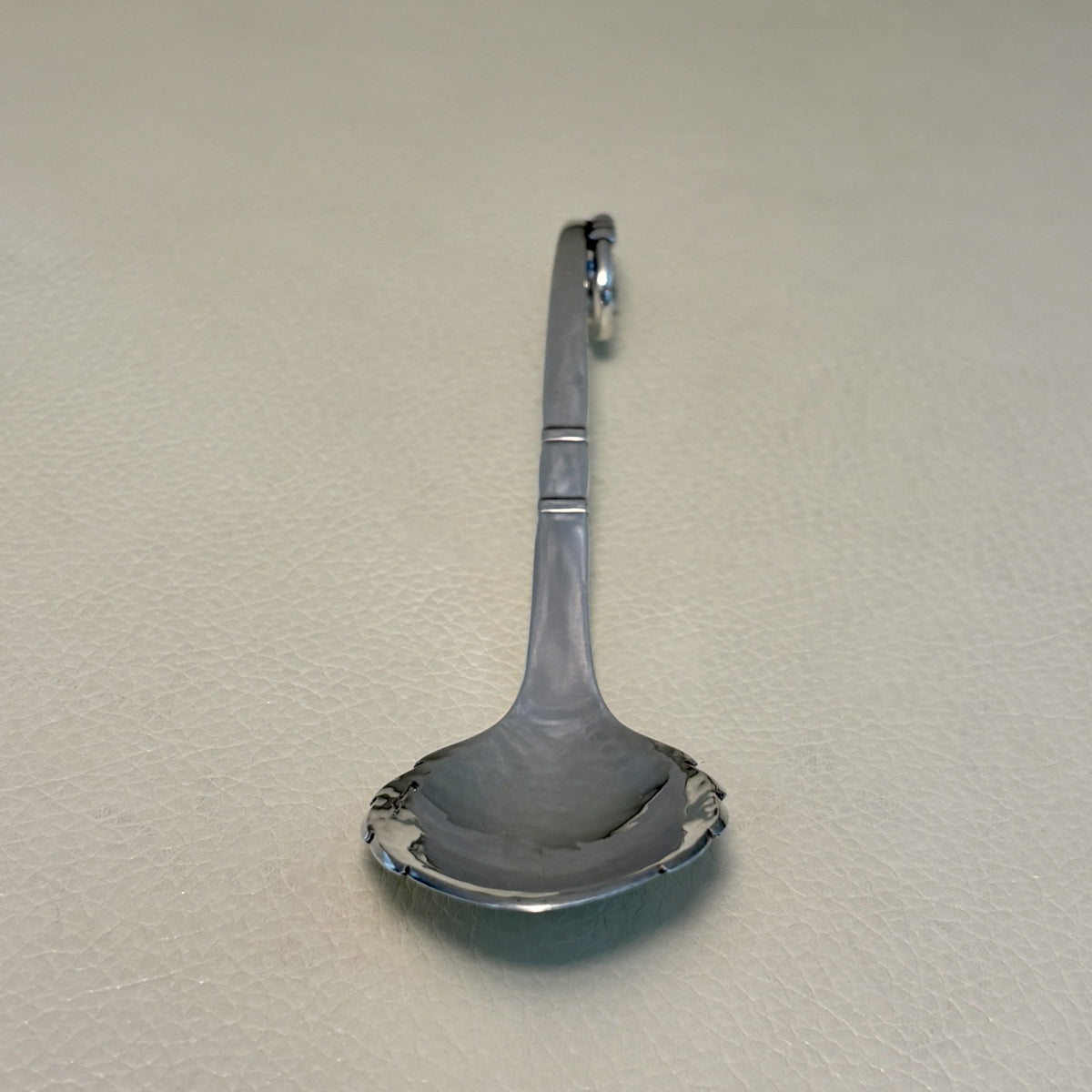 Estate Georg Jensen Sterling Silver Ornamental Small Nut Spoon No. 41