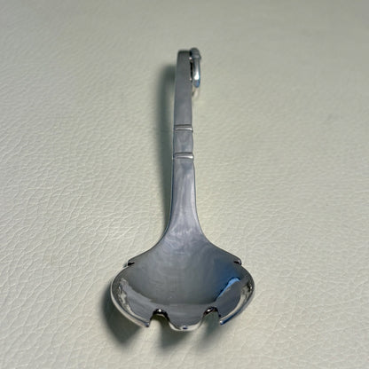 Estate Georg Jensen Sterling Silver Ornamental Small Serving Fork No. 41