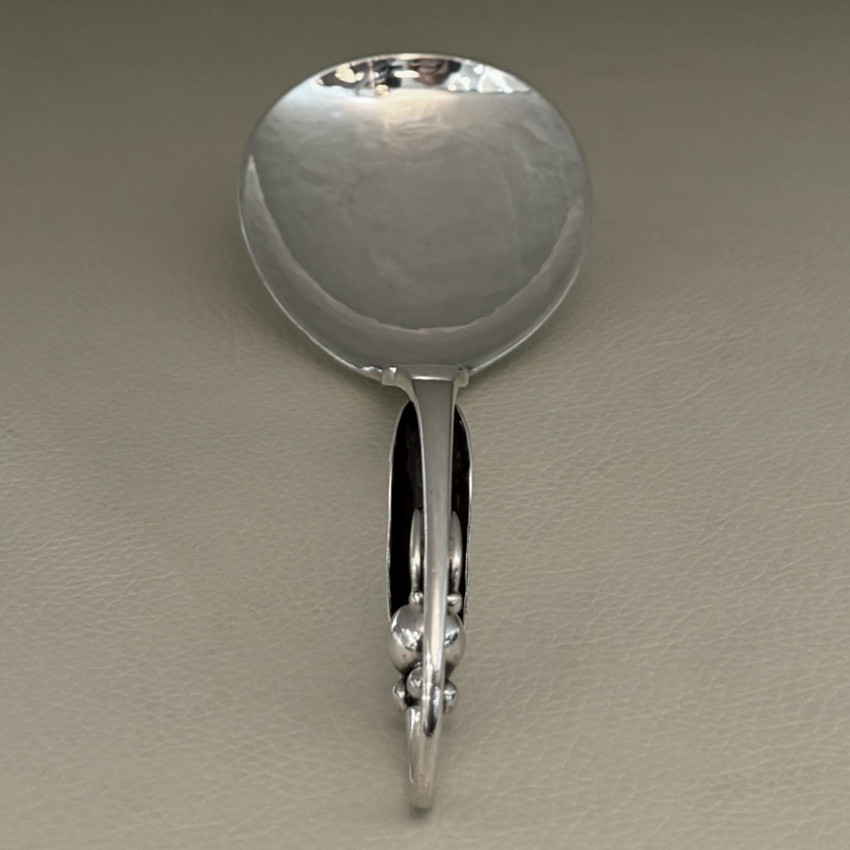 Estate Georg Jensen Sterling Silver Ornamental Spoon No. 21 (6.38 Inches Long)