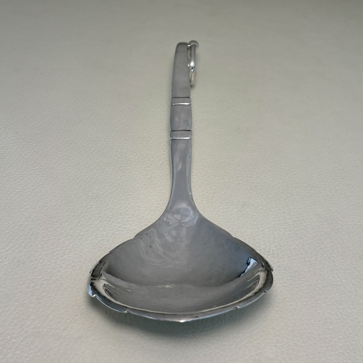 Estate Georg Jensen Sterling Silver Ornamental Spoon No. 41 (8 Inches Long)