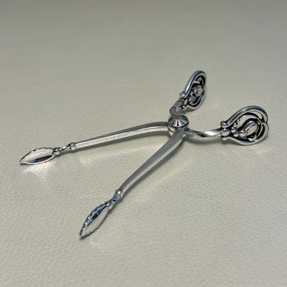 Estate Georg Jensen Sterling Silver Ornamental Sugar Nips No. 42