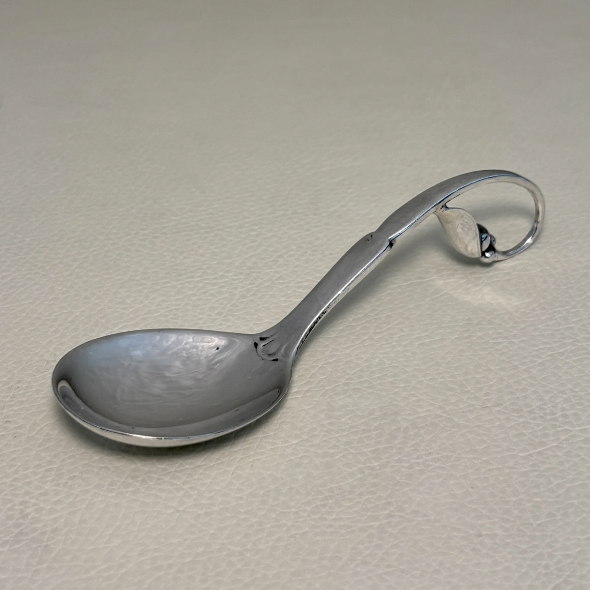 Estate Georg Jensen Sterling Silver Ornamental Sugar Spoon No. 21