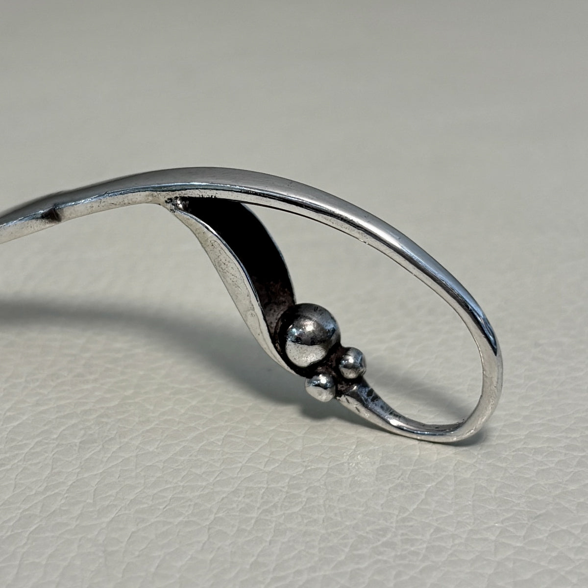 Estate Georg Jensen Sterling Silver Ornamental Sugar Spoon No. 21