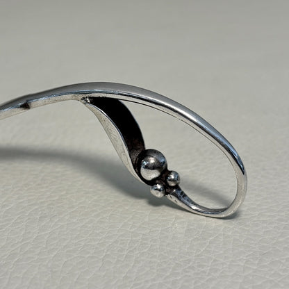 Estate Georg Jensen Sterling Silver Ornamental Sugar Spoon No. 21