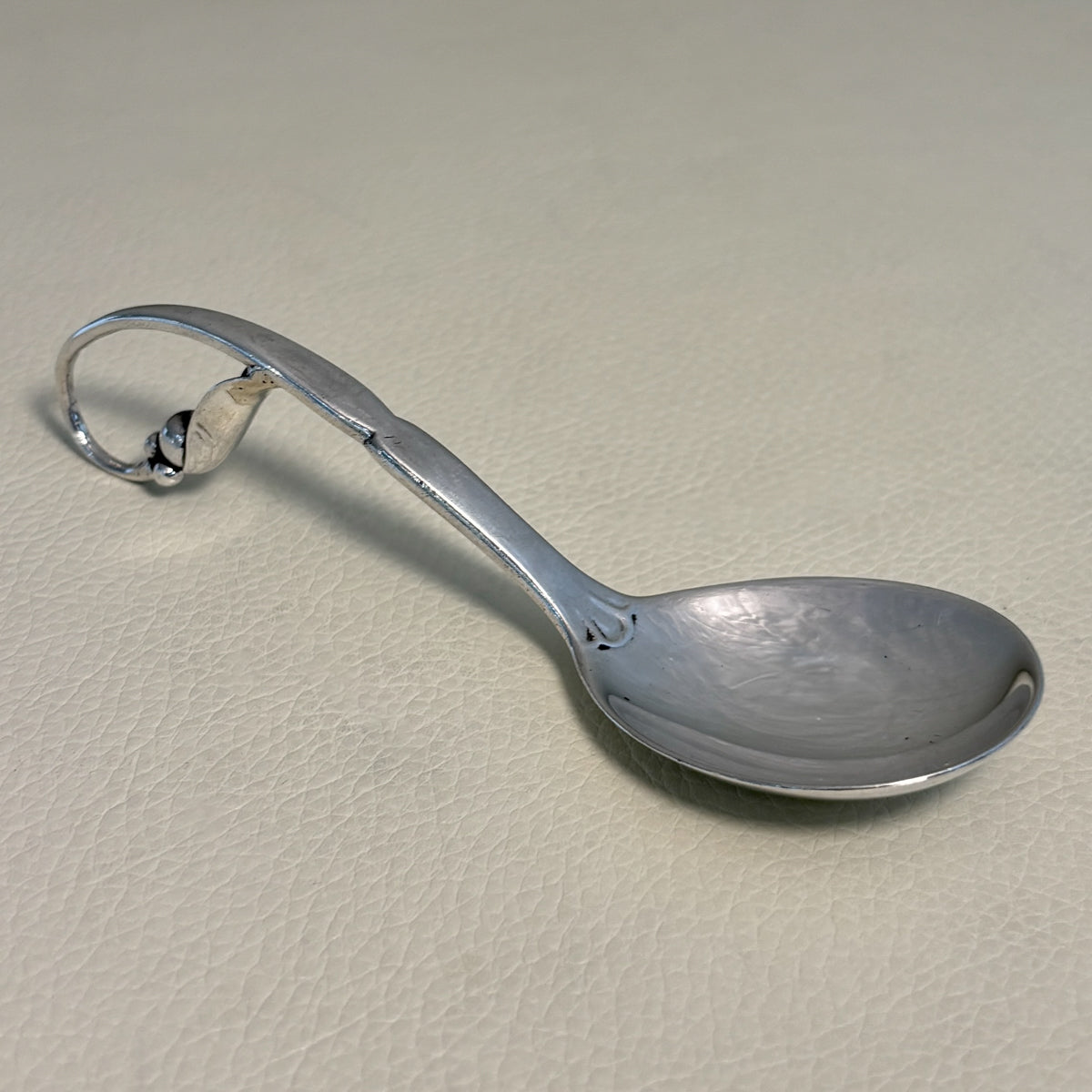 Estate Georg Jensen Sterling Silver Ornamental Sugar Spoon No. 21