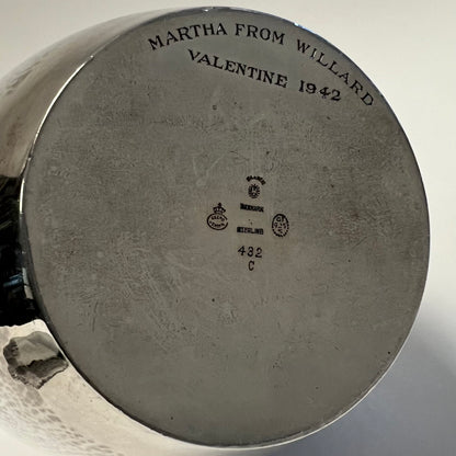 Estate Georg Jensen Sterling Silver Water Pitcher by Johan Rohde No. 432C