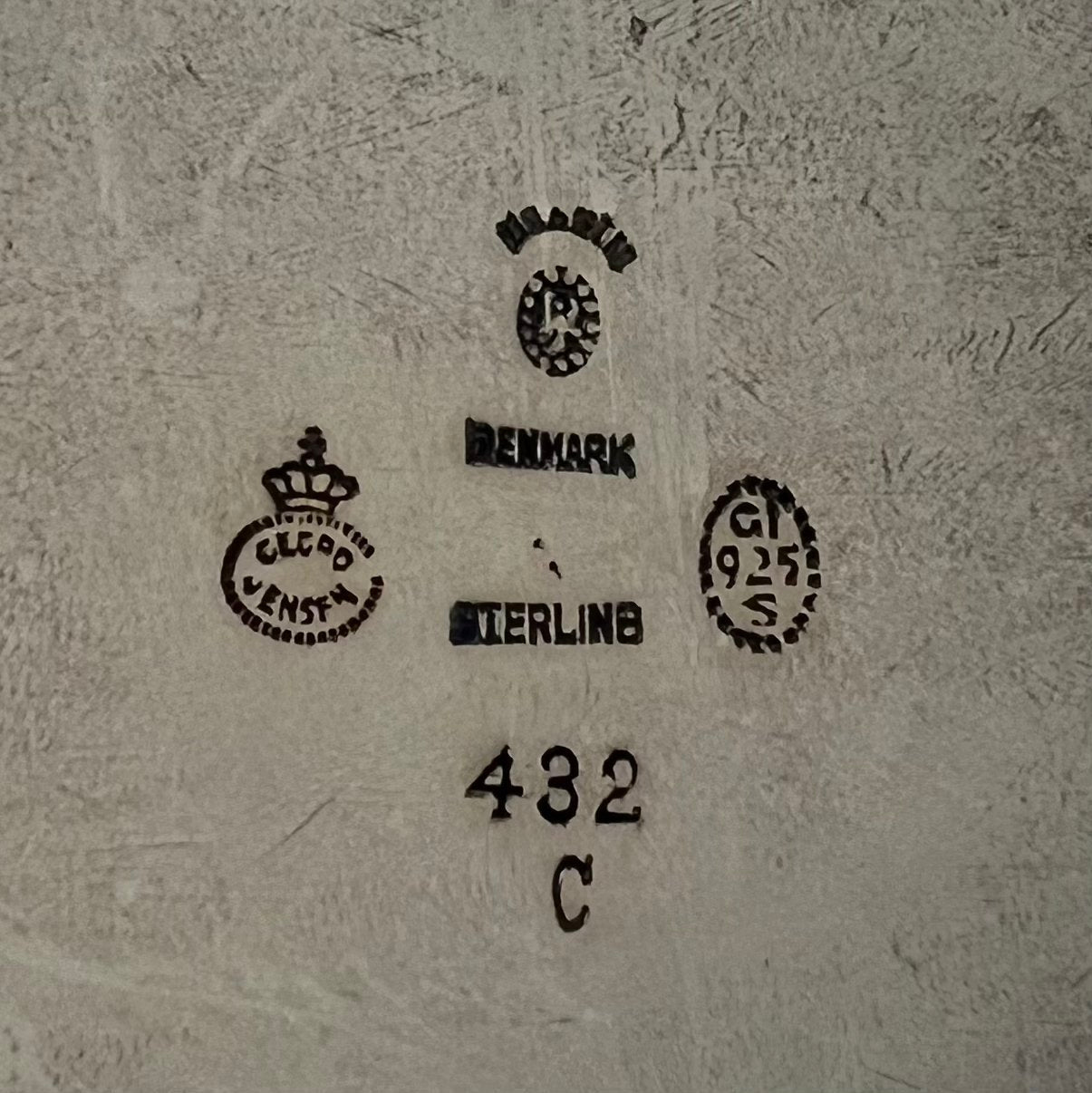 Estate Georg Jensen Sterling Silver Water Pitcher by Johan Rohde No. 432C