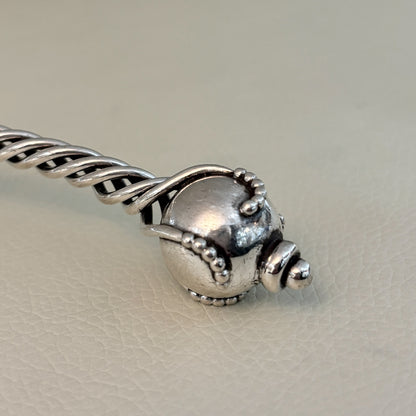 Estate Grann & Laglye Ornamental Serving Spoon with Ball End