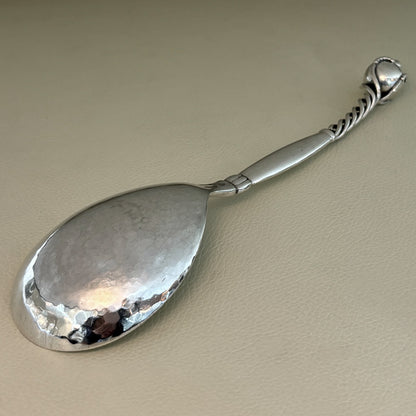 Estate Grann & Laglye Ornamental Serving Spoon with Ball End