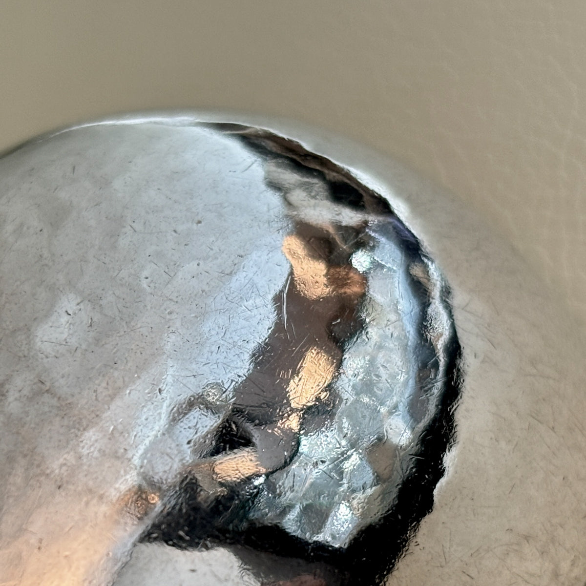 Estate Grann & Laglye Ornamental Serving Spoon with Ball End