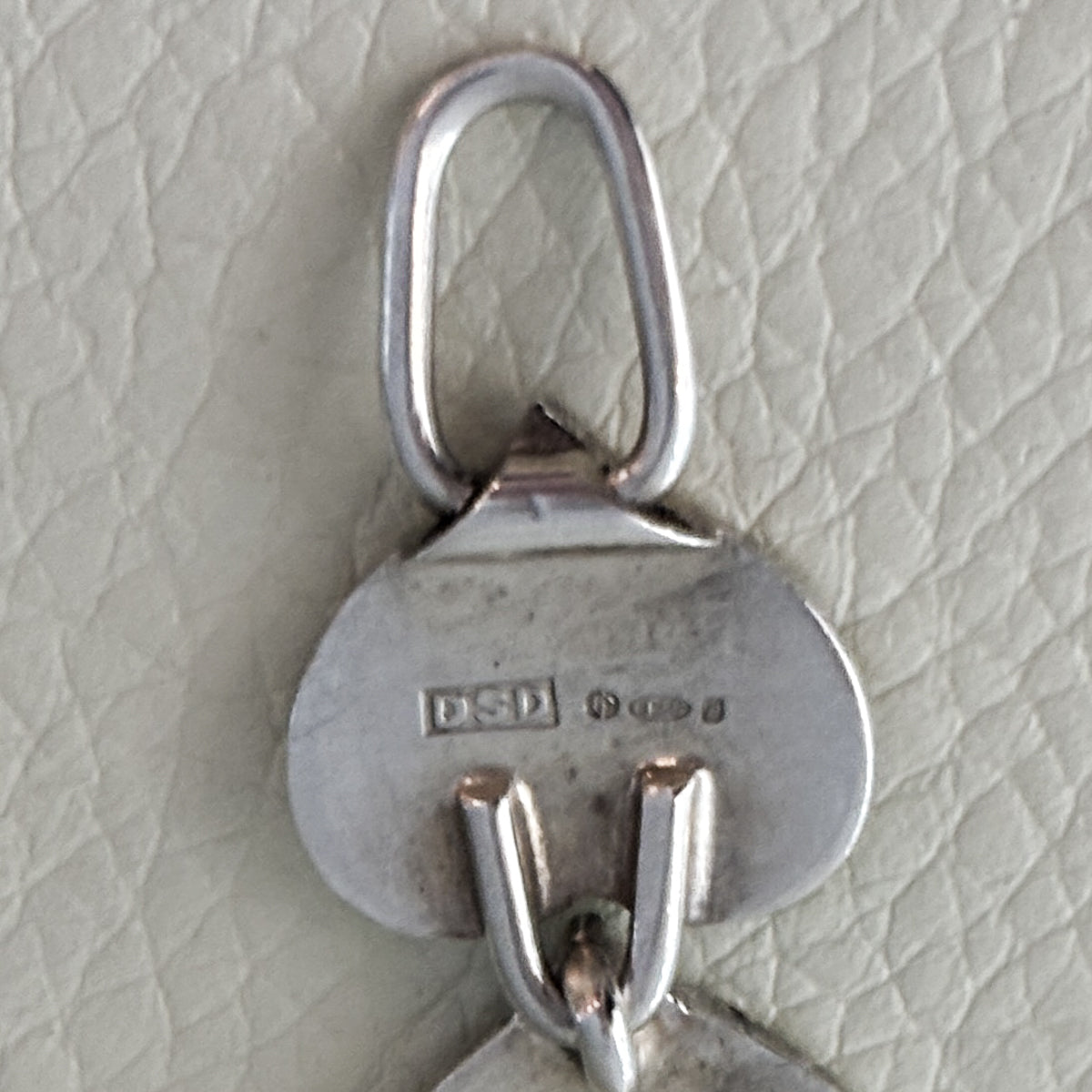 Estate Hans Hansen Sterling Silver Multi-Heart Bracelet by Karl Gustav Hansen No. 236