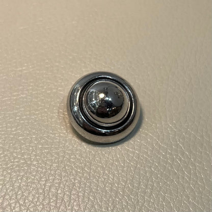 Estate N.E. From Sterling Silver Clip-On Earrings