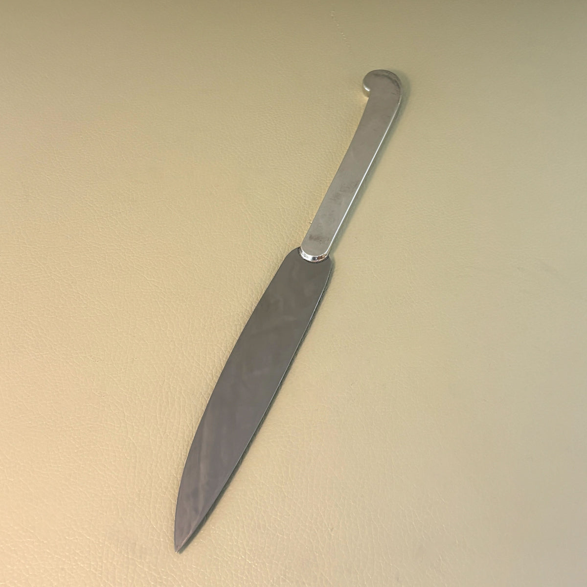 Estate Porter Blanchard Sterling Silver "Modern Scroll" Carving Set