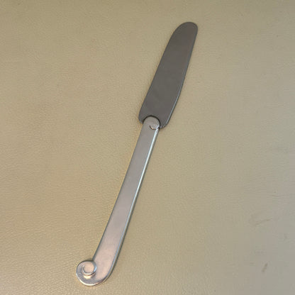 Estate Porter Blanchard Sterling Silver "Modern Scroll" Expansive Flatware Service of 12 (228 Pieces)