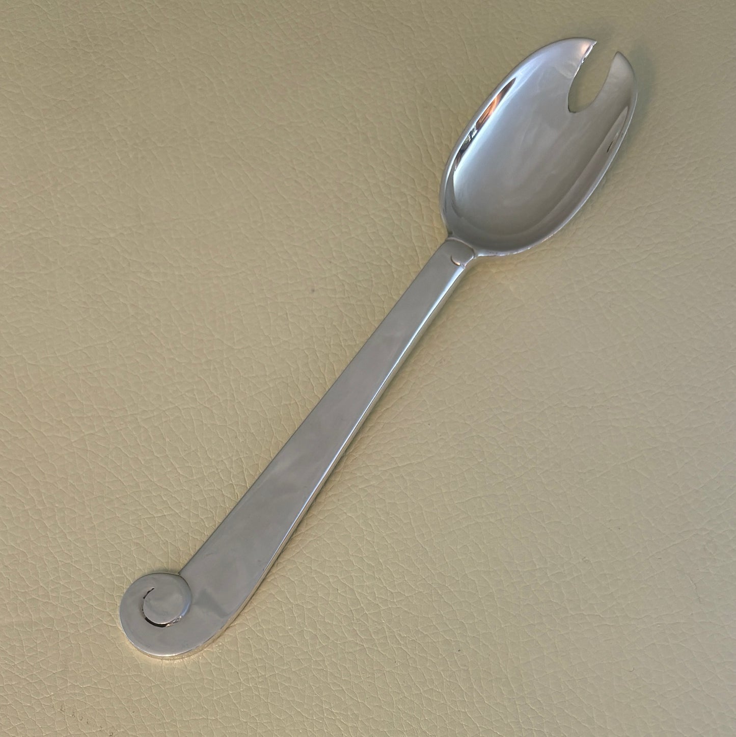 Estate Porter Blanchard Sterling Silver "Modern Scroll" Expansive Flatware Service of 12 (228 Pieces)