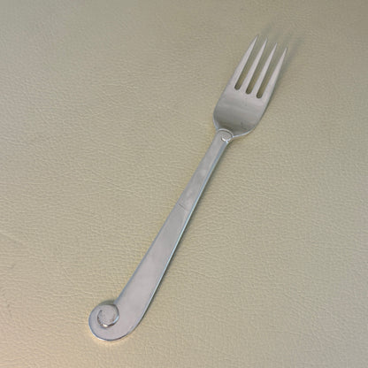 Estate Porter Blanchard Sterling Silver "Modern Scroll" Expansive Flatware Service of 12 (228 Pieces)