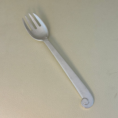 Estate Porter Blanchard Sterling Silver "Modern Scroll" Expansive Flatware Service of 12 (228 Pieces)