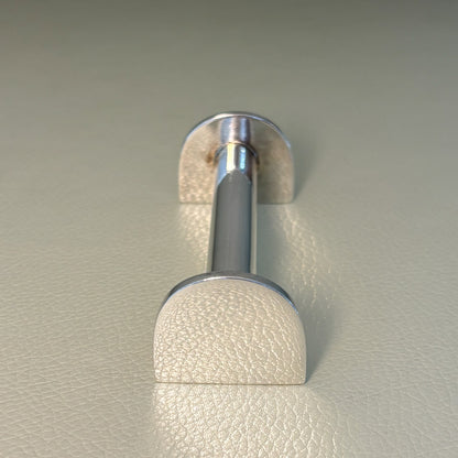 Estate Porter Blanchard Sterling Silver "Modern Scroll" Knife Rest for Carving Set