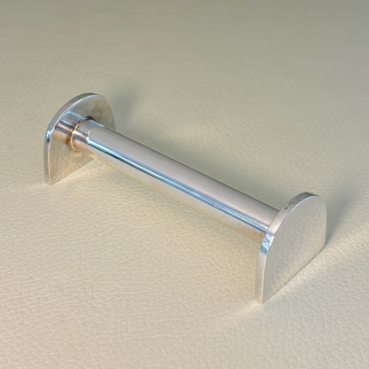 Estate Porter Blanchard Sterling Silver "Modern Scroll" Knife Rest for Carving Set