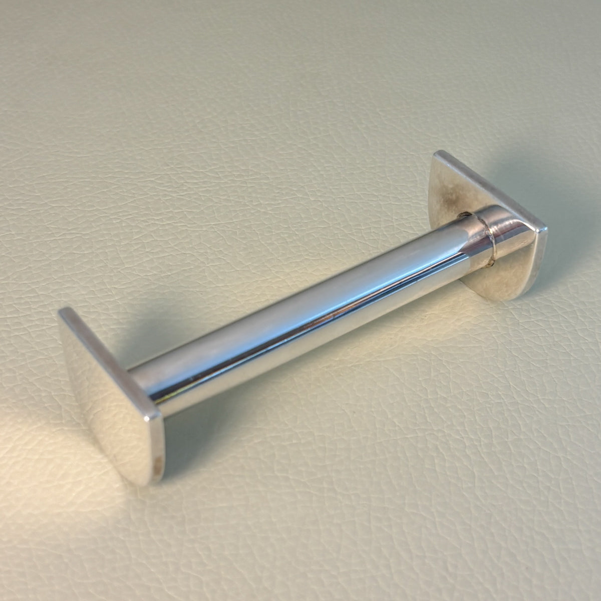 Estate Porter Blanchard Sterling Silver "Modern Scroll" Knife Rest for Carving Set