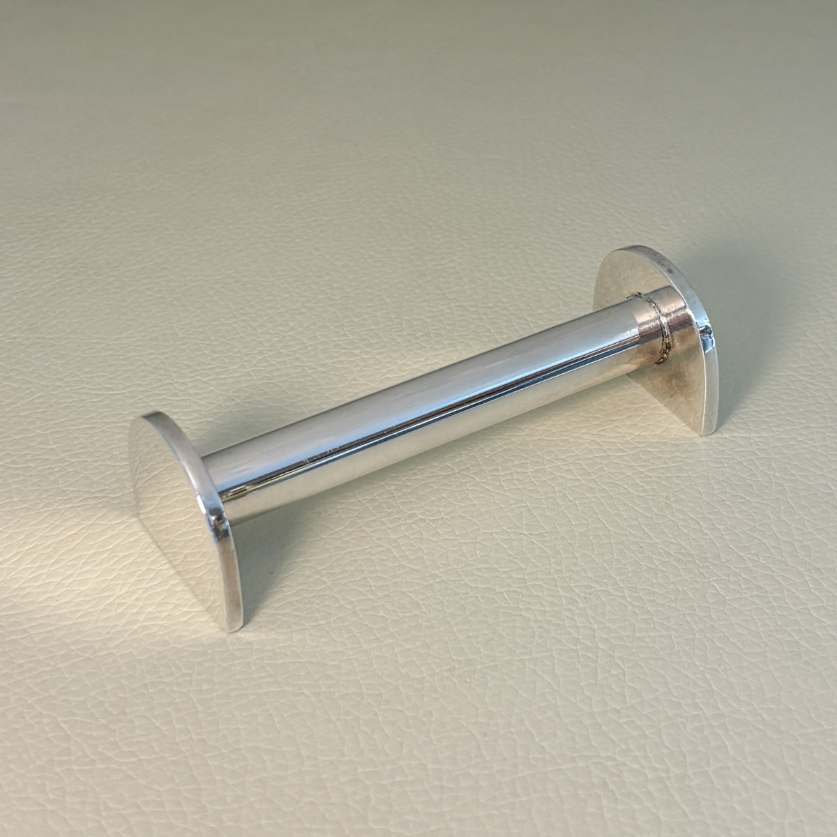 Estate Porter Blanchard Sterling Silver "Modern Scroll" Knife Rest for Carving Set