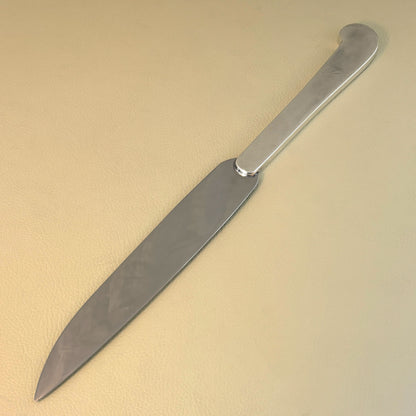 Estate Porter Blanchard Sterling Silver "Modern Scroll" Medium Carving Set