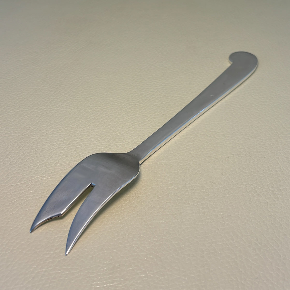 Estate Porter Blanchard Sterling Silver "Modern Scroll" Sardine Fork