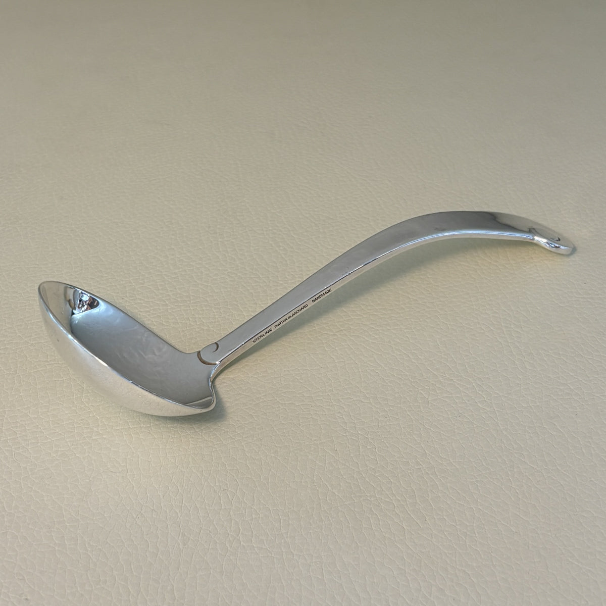 Estate Porter Blanchard Sterling Silver "Modern Scroll" Sauce Ladle