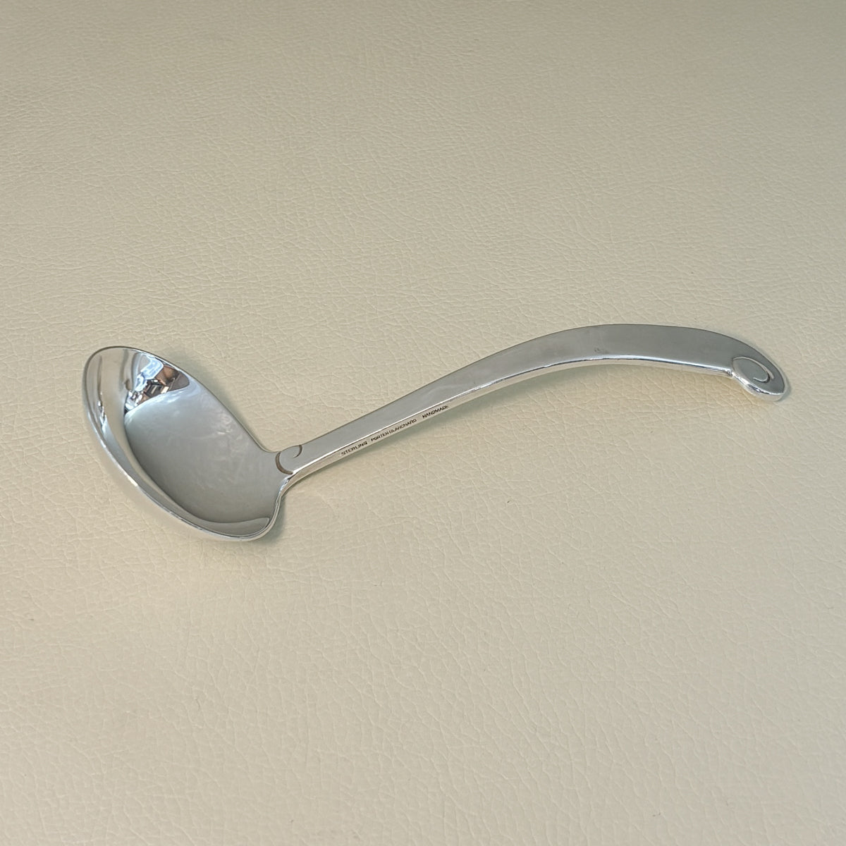 Estate Porter Blanchard Sterling Silver "Modern Scroll" Sauce Ladle
