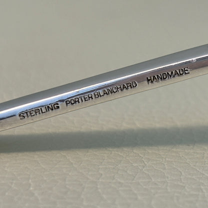 Estate Porter Blanchard Sterling Silver "Modern Scroll" Sauce Ladle