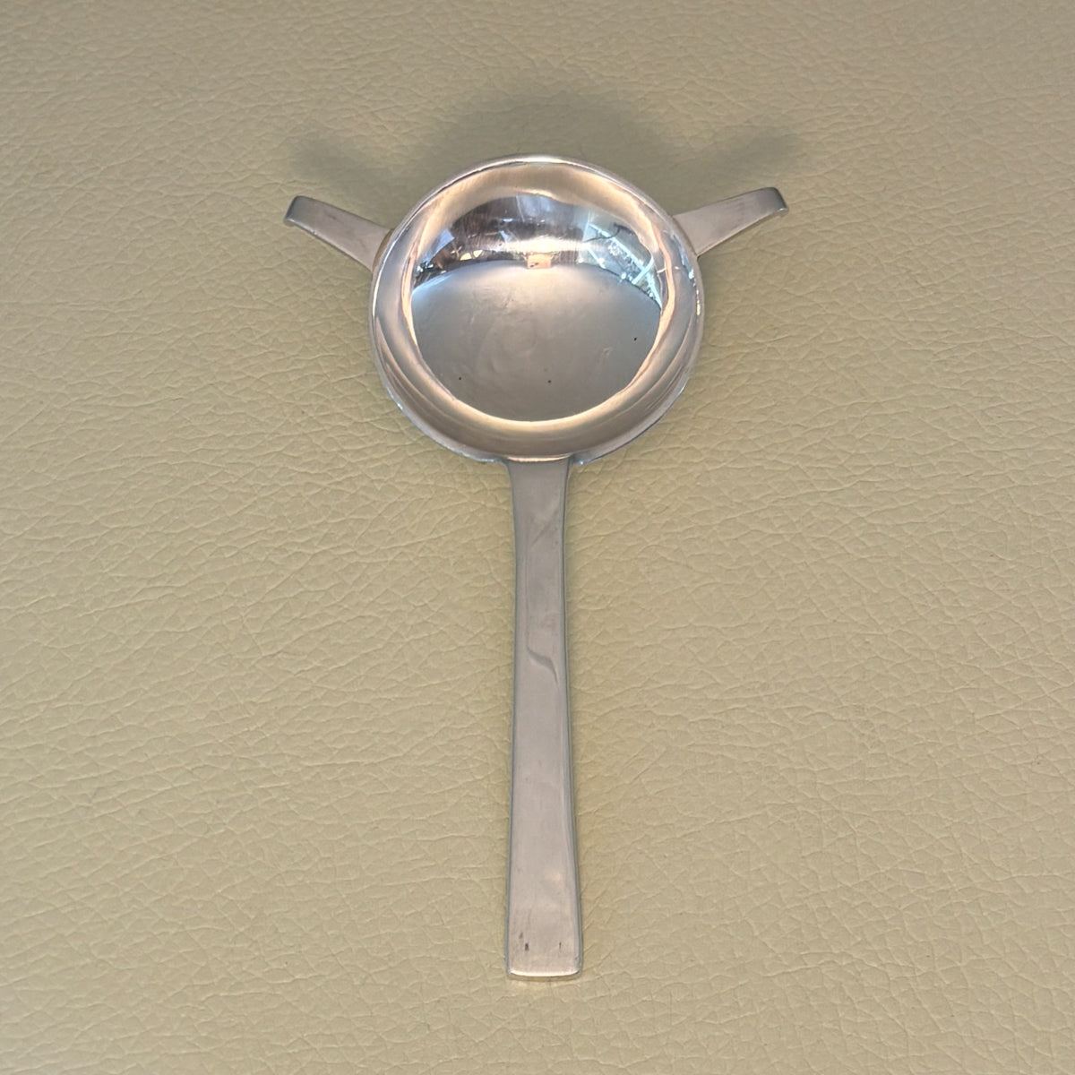 Estate Porter Blanchard Sterling Silver "Modern Scroll" Tea Bag Holder