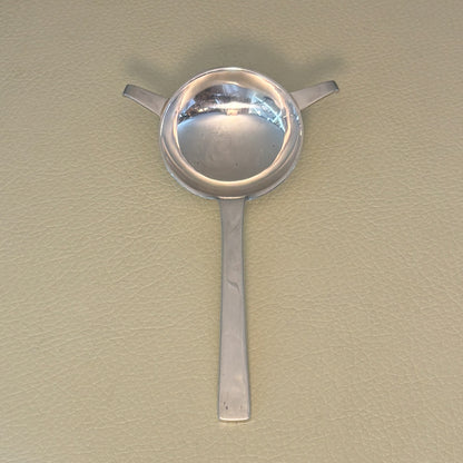 Estate Porter Blanchard Sterling Silver "Modern Scroll" Tea Bag Holder