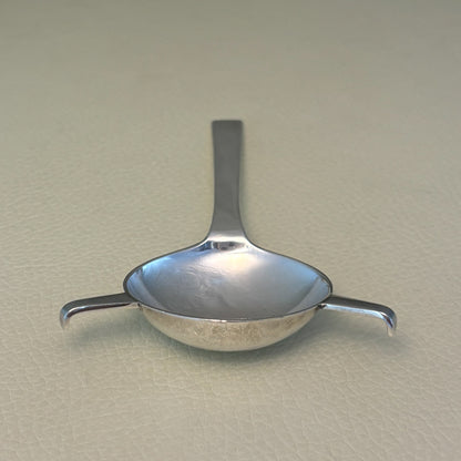 Estate Porter Blanchard Sterling Silver "Modern Scroll" Tea Bag Holder