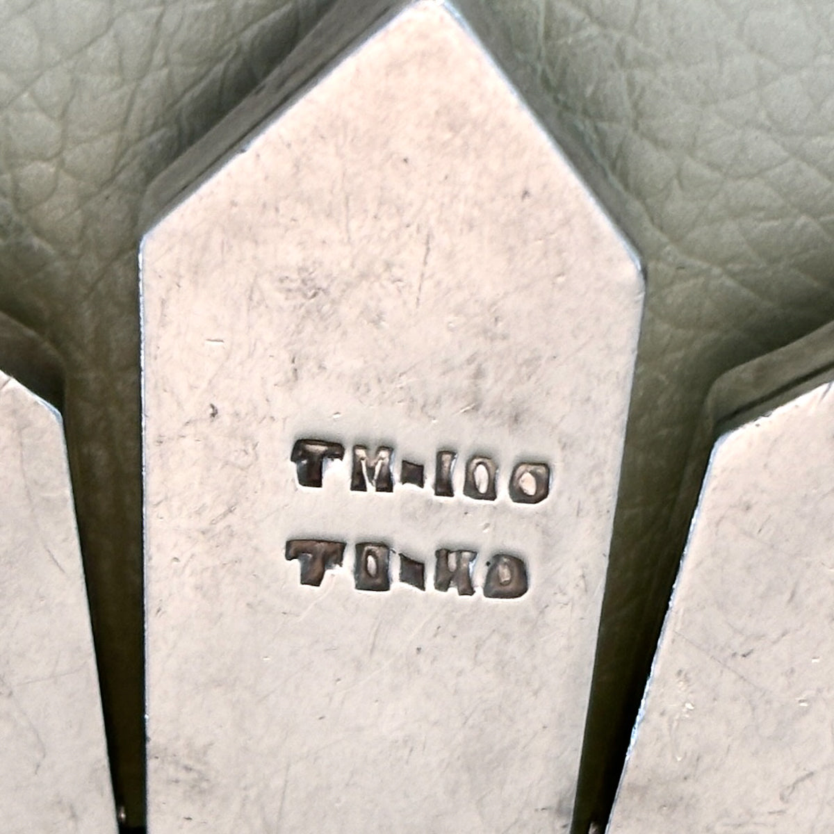 Estate Taxco Sterling Silver "Zig Zag" Heavy Necklace in the Style of Antonio Pineda