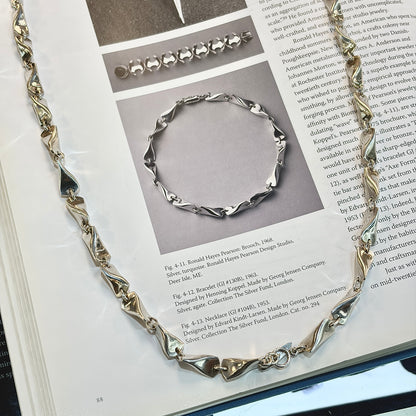 Estate Georg Jensen Sterling Silver Bracelet by Edvard Kindt-Larsen no 104 A