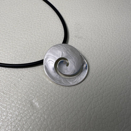 Estate Georg Jensen Sterling Silver Continuity Pendant No 371A