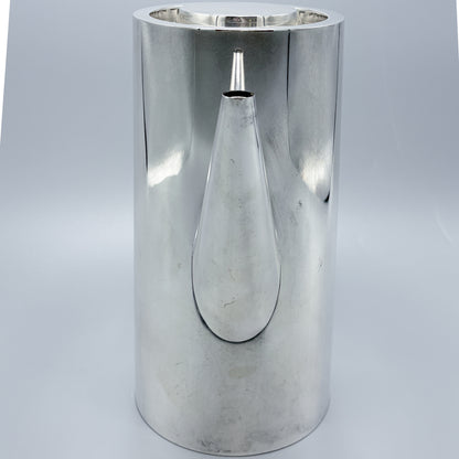 Estate Sterling Silver Georg Jensen Large Coffee Pot 1064 with Inlaid Ebony Handle
