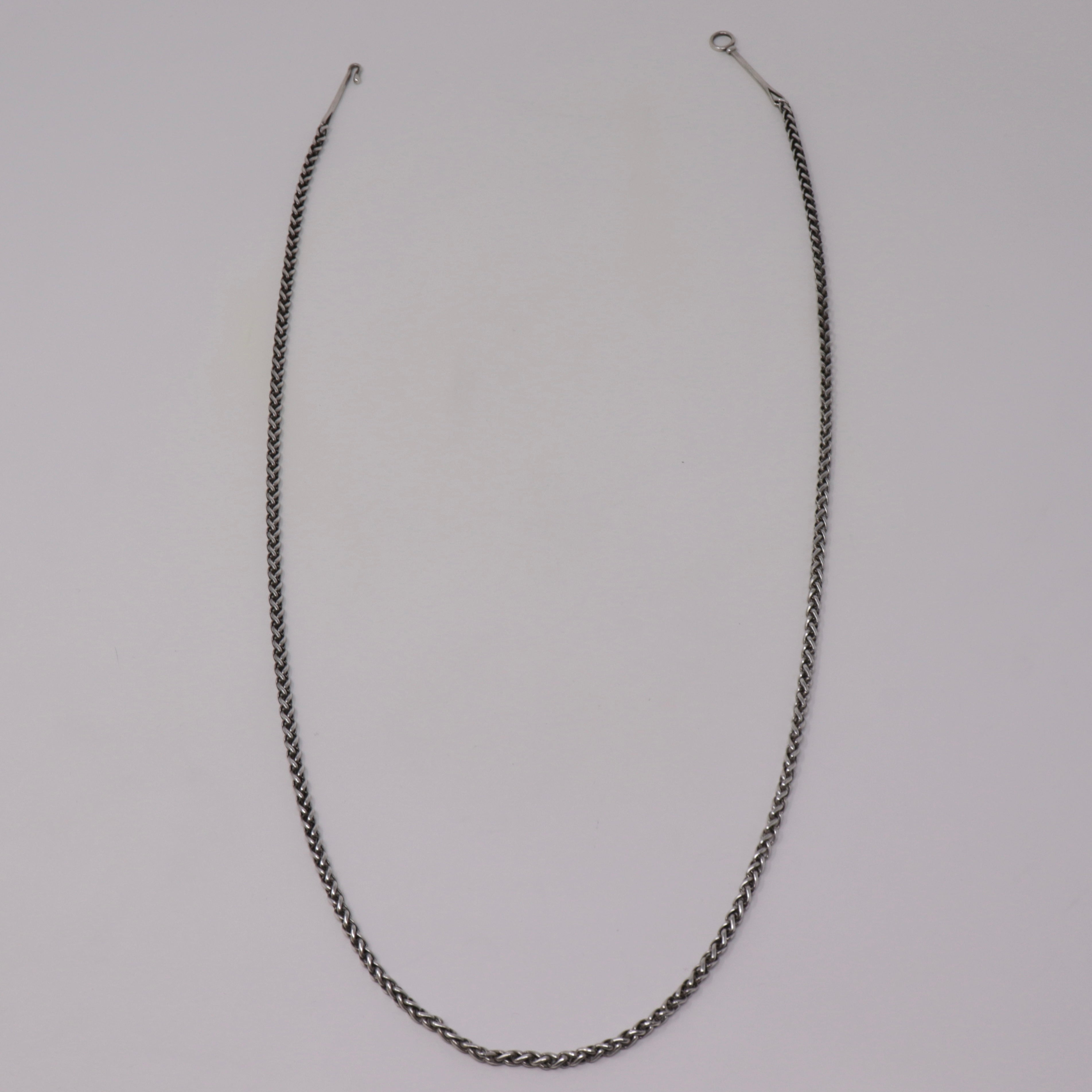Estate Georg Jensen Vivianna Torun Heavy Wheat Chain No 297B