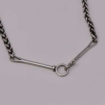 Estate Georg Jensen Vivianna Torun Heavy Wheat Chain No 297B