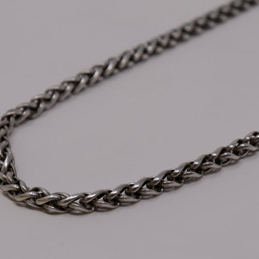 Estate Georg Jensen Vivianna Torun Heavy Wheat Chain No 297B