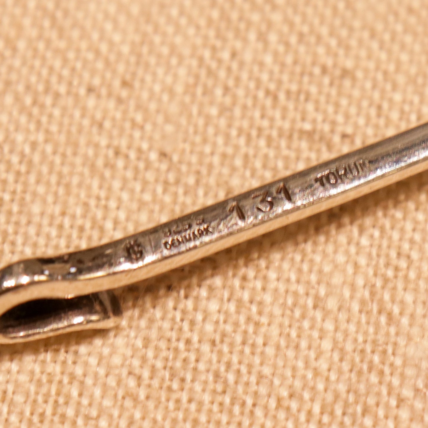 Georg Jensen Sterling Silver Neck Ring No. 174 with No. 131 Rutilated Quartz and No. 133 Striped Agate Pendants by Vivianna Torun