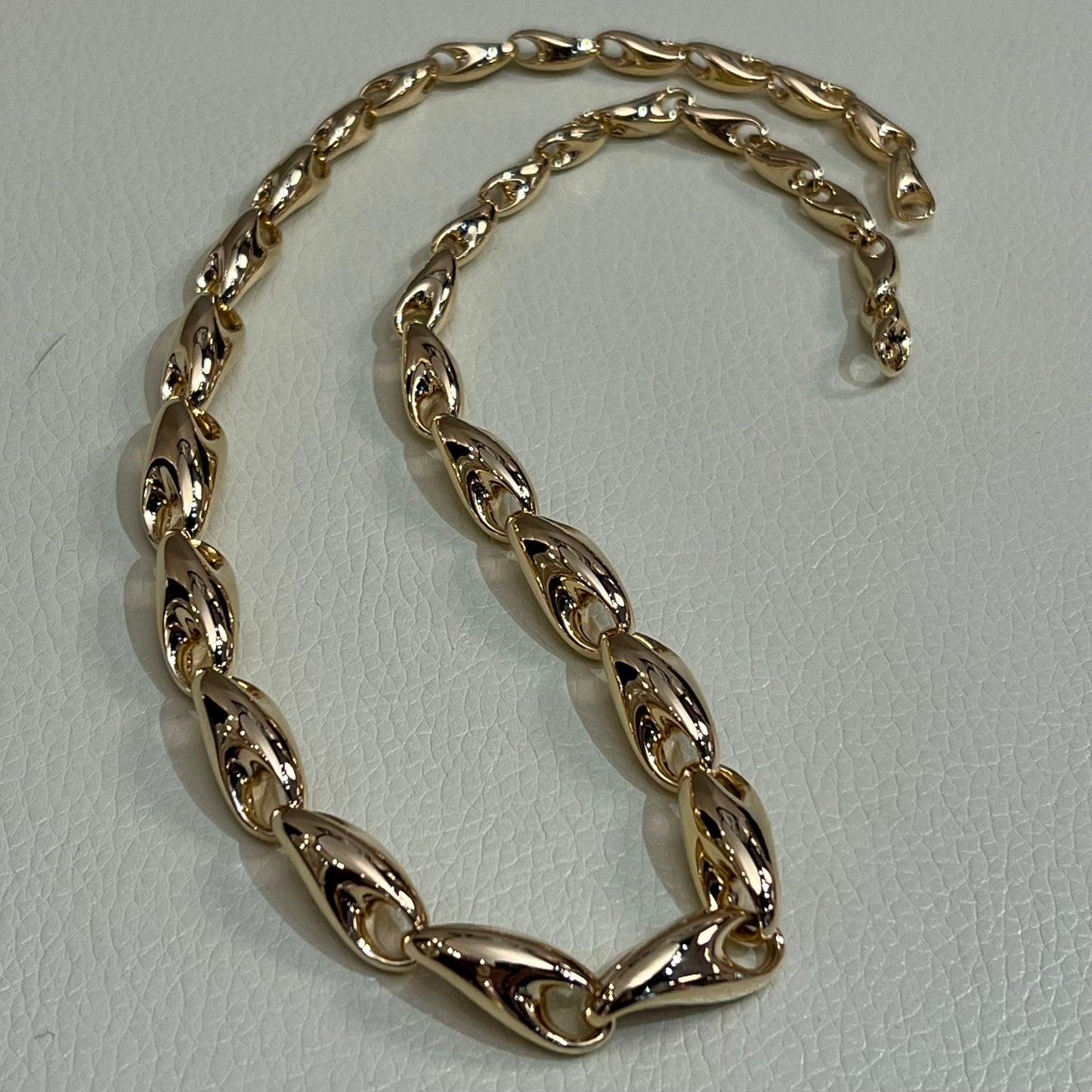 Georg Jensen "Reflect" 18K Gold Necklace by Jacqueline Rabun