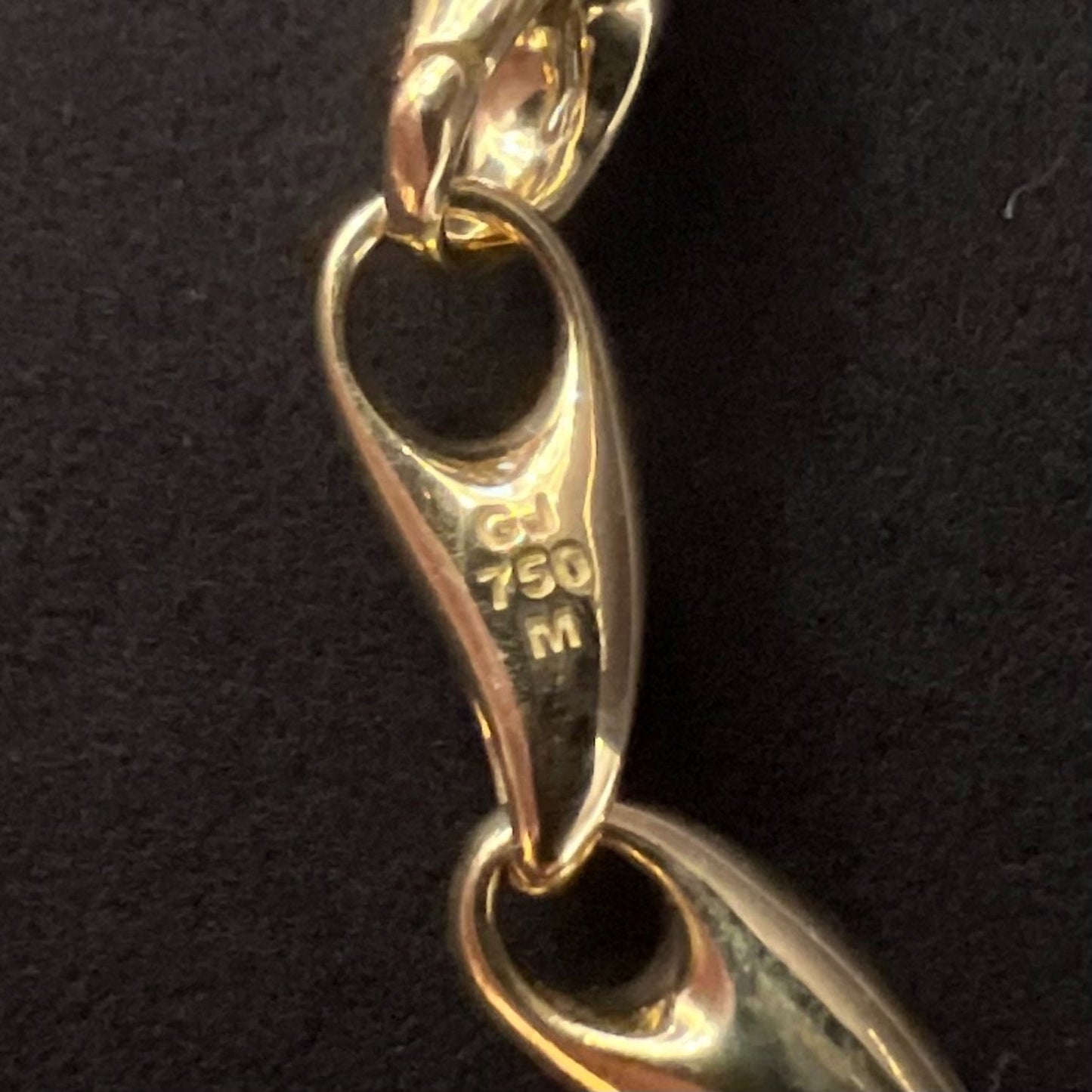 Georg Jensen "Reflect" 18K Gold Necklace by Jacqueline Rabun