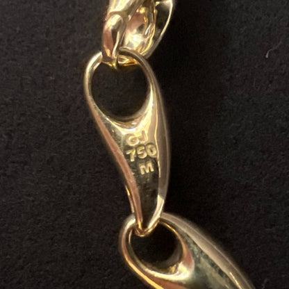 Georg Jensen "Reflect" 18K Gold Necklace by Jacqueline Rabun