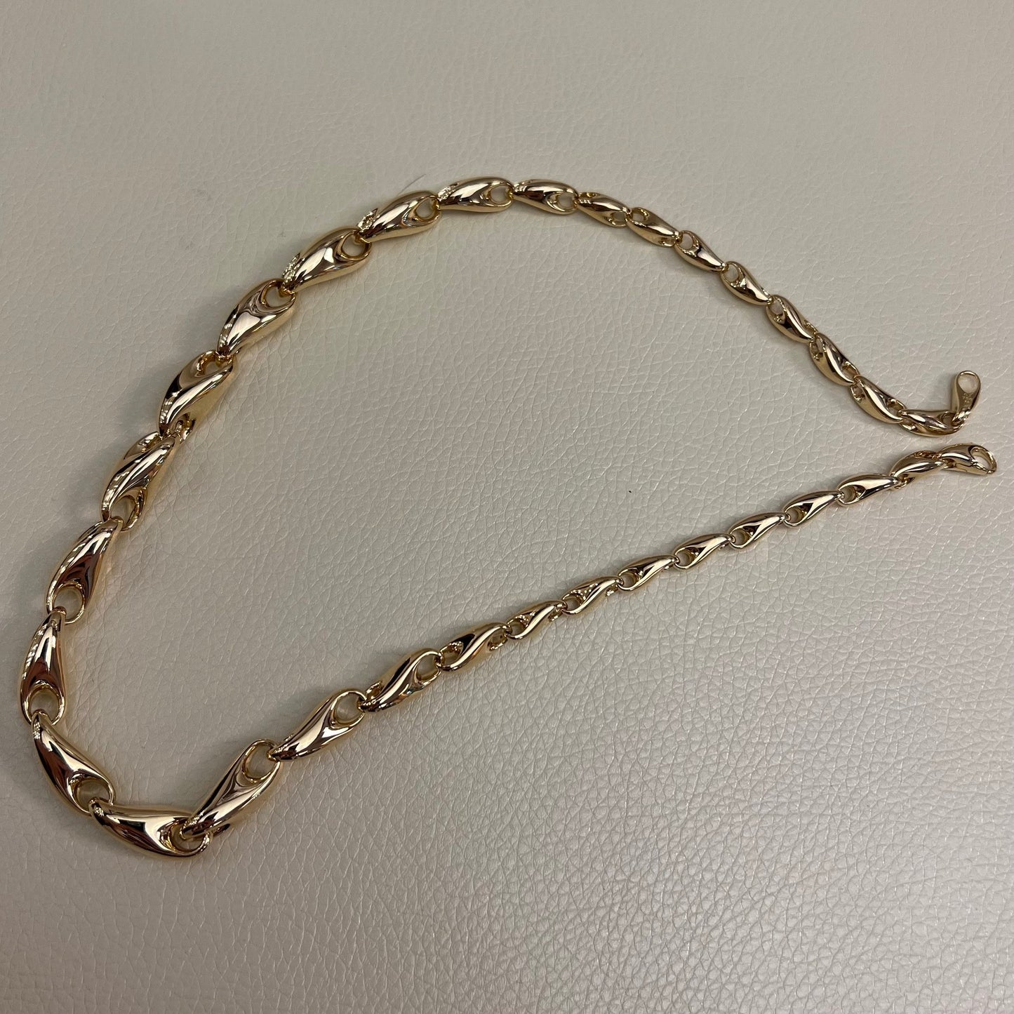 Georg Jensen "Reflect" 18K Gold Necklace by Jacqueline Rabun