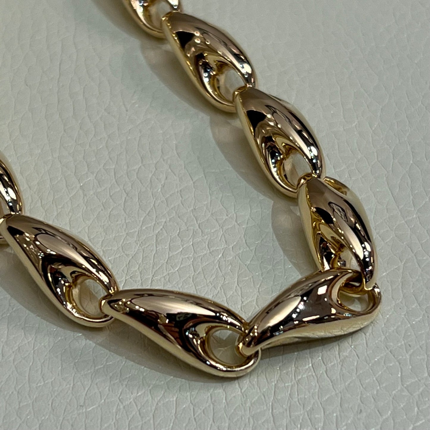 Georg Jensen "Reflect" 18K Gold Necklace by Jacqueline Rabun