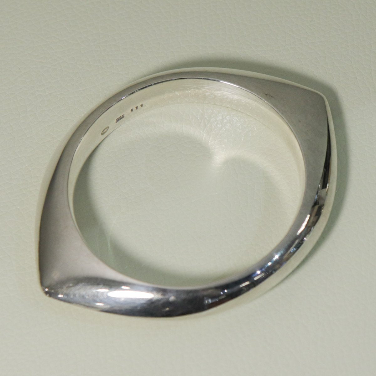 Estate Georg Jensen Sterling Silver Bangle Design No. 111 by Nanna Ditzel