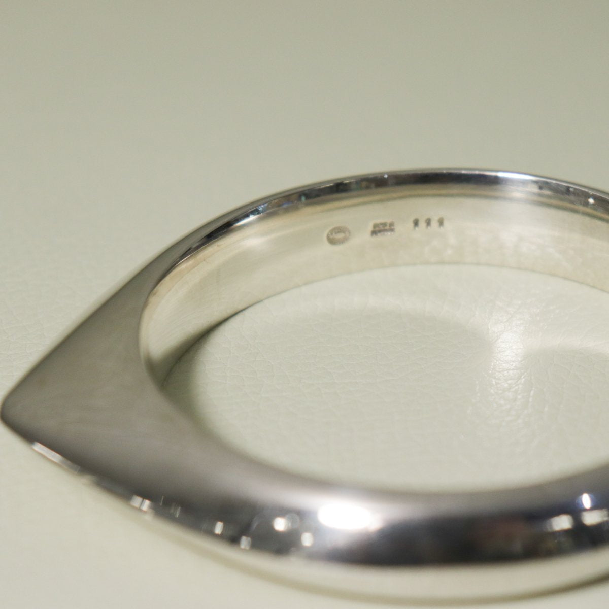 Estate Georg Jensen Sterling Silver Bangle Design No. 111 by Nanna Ditzel