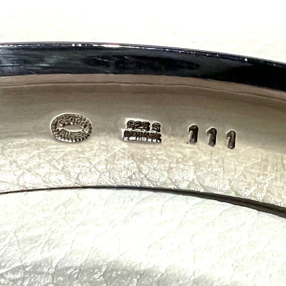 Estate Georg Jensen Sterling Silver Bangle Design No. 111 by Nanna Ditzel